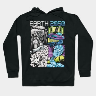 Earth 2050 - Damage and the Future of the Earth Hoodie